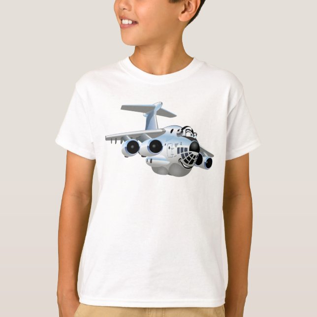 Cartoon plane T-Shirt (Front)