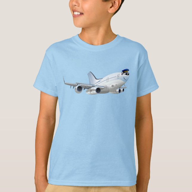 Cartoon plane T-Shirt (Front)