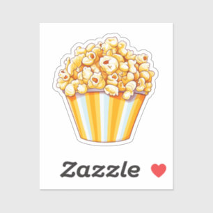 Cartoon popcorn