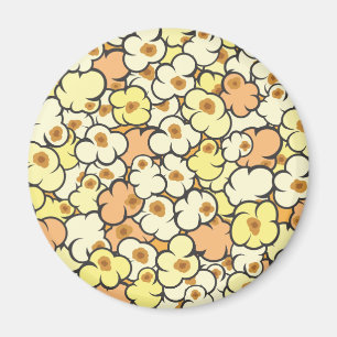 Cartoon Popcorn Magnet