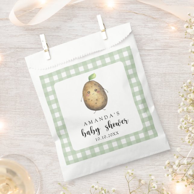 Cartoon Potato Baby Shower Favour Bags (Clipped)