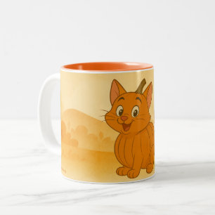 Cartoon Pumpkin Pals Mug