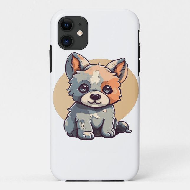 CARTOON PUPPY Case-Mate iPhone CASE (Back)