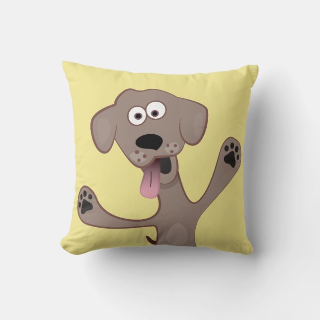 Cartoon Puppy - Critter Cushion (Front)