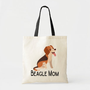 Cartoon Puppy Dog Mum Cute Beagle Tote Bag