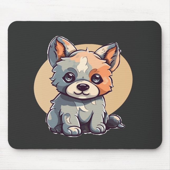 CARTOON PUPPY MOUSE PAD (Front)
