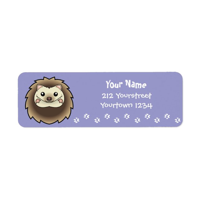 Cartoon Pygmy Hedgehog (Front)