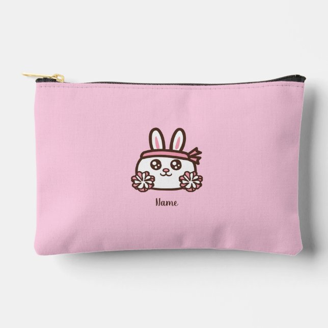 Cartoon rabbit accessory pouch (Front)