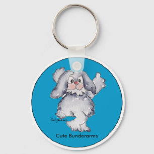 Cartoon Rabbit Cute Personalised Keychains