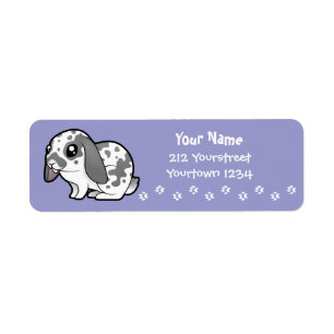 Cartoon Rabbit (floppy ear smooth hair)