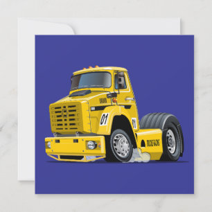 Cartoon Racing truck