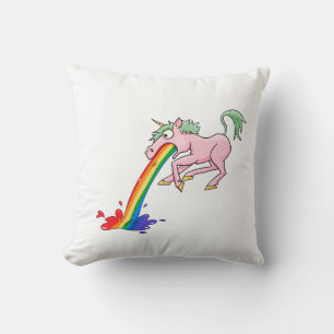 Cartoon Rainbow Unicorn Cushion