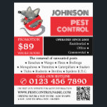 Cartoon Rat Logo - Pest Control Advertising Flyer<br><div class="desc">Cartoon Rat Logo - Pest Control Advertising Flyer by The Business Card Store.</div>