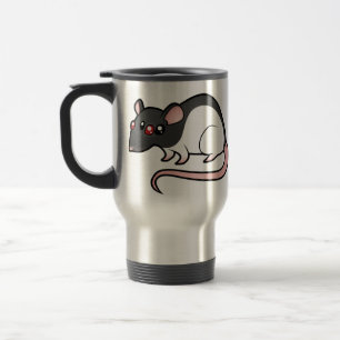 Cartoon Rat Travel Mug