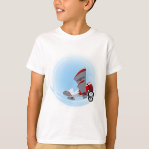 Cartoon retro aeroplane T-Shirt