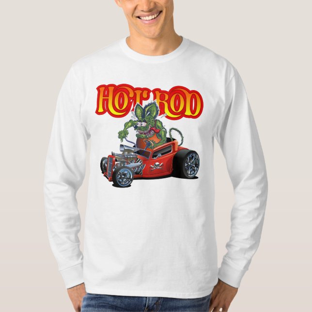 Cartoon retro hot rod T-Shirt (Front)
