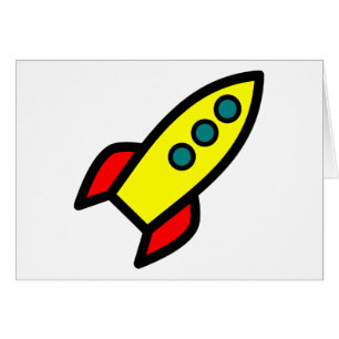 Cartoon Rocket Ship