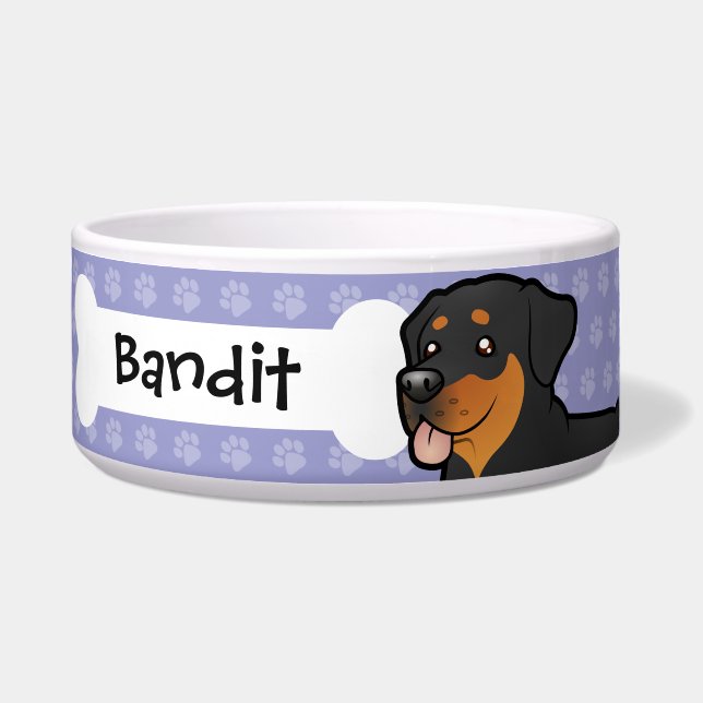 Cartoon Rottweiler (Front)