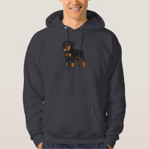 Cartoon Rottweiler Hoodie