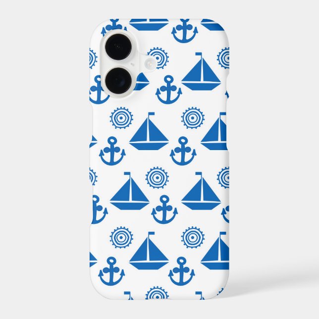 Cartoon Sail Boat Pattern (Back)