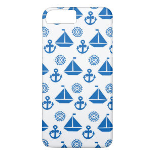 Cartoon Sail Boat Pattern Case-Mate iPhone Case