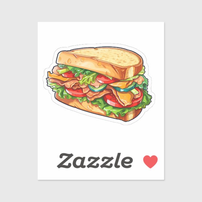 Cartoon sandwich (Sheet)