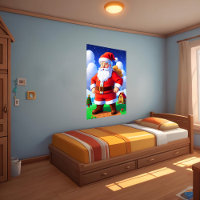 Cartoon Santa Claus | AI Art