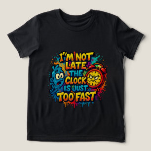 Cartoon screen printing Tri-Blend shirt