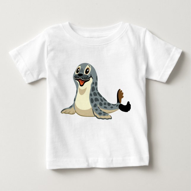 cartoon seal baby T-Shirt (Front)