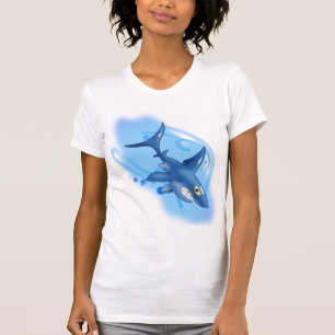 Cartoon Shark T-Shirt