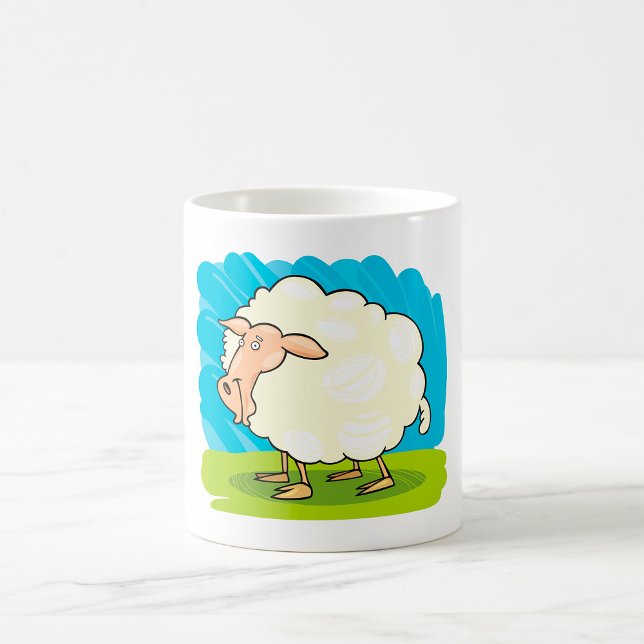 Cartoon Sheep Coffee Mug (Creator Uploaded)