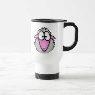 Cartoon Sheep Travel Mug