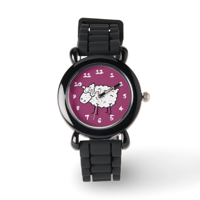 Cartoon Sheep Watch (Front)