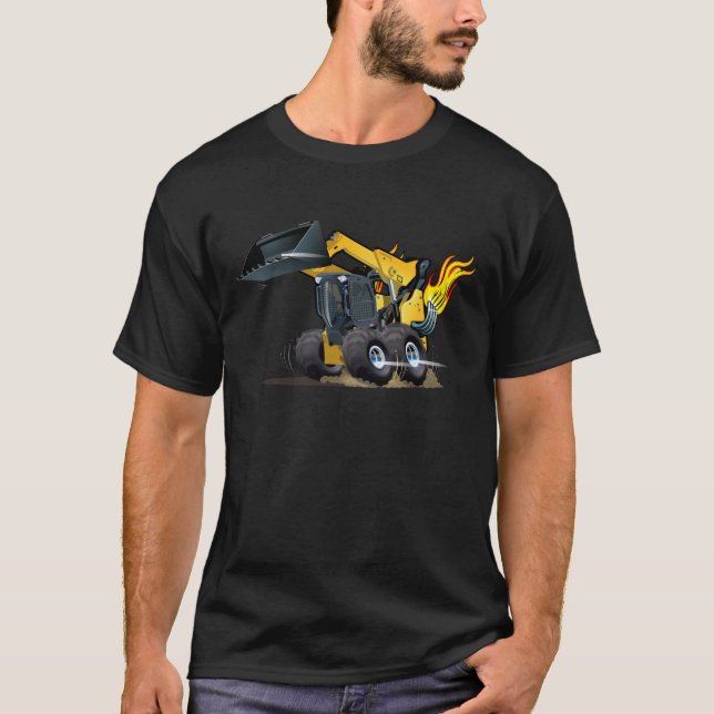 Cartoon skid steer T-Shirt (Front)