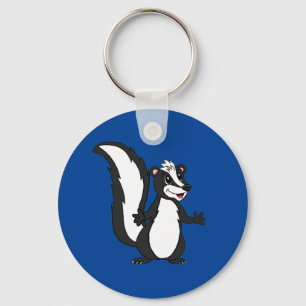 Cartoon Skunk  Key Ring