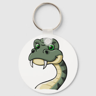 Cartoon Snake Key Ring