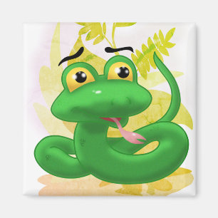Cartoon Snake Magnet