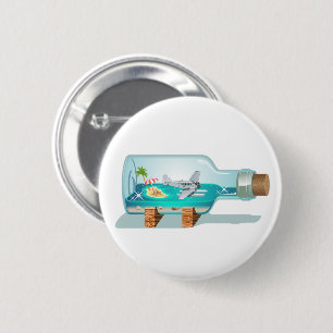 Cartoon Souvenir Bottle 6 Cm Round Badge