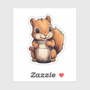 Cartoon squirrel illustration