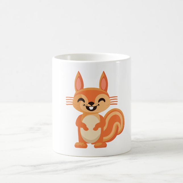 Cartoon squirrel mug (Center)