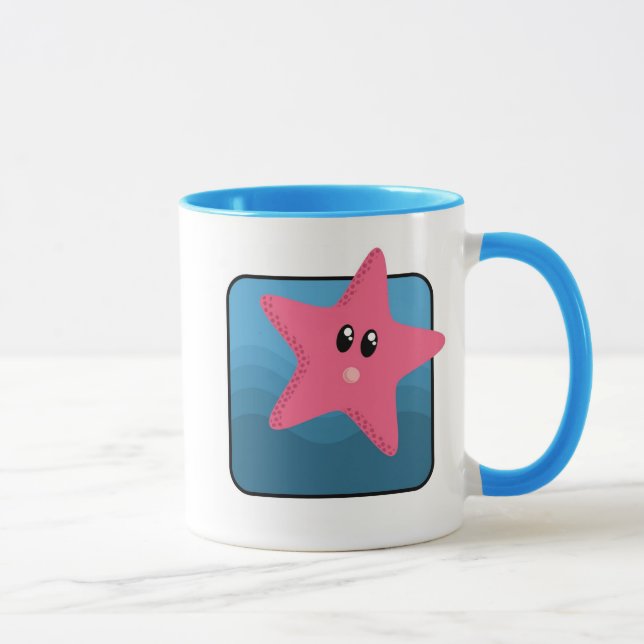 Cartoon Starfish Mug (Right)