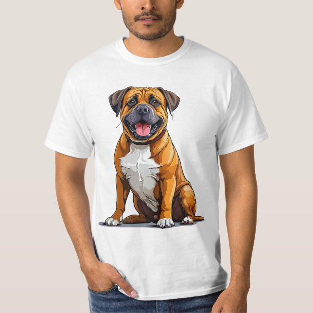 Cartoon-style dog T-Shirt (Front)