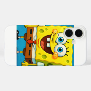 Cartoon Style Fun Yellow Character iPhone 16 Case