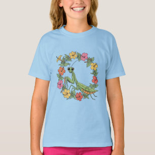 Cartoon Style Mantis With Mirabilis T-Shirt