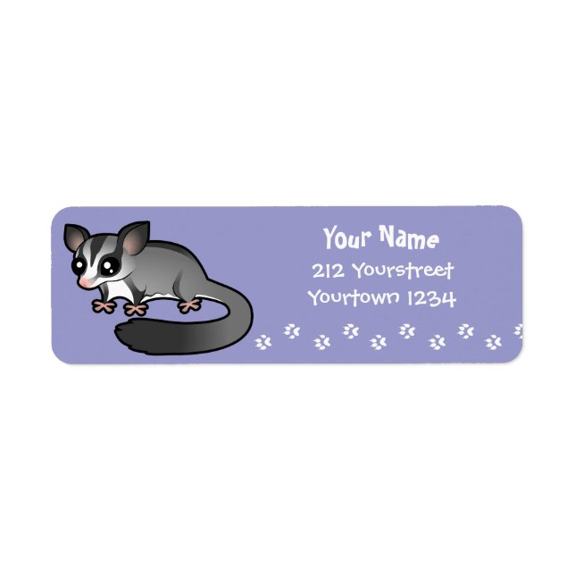 Cartoon Sugar Glider (Front)
