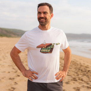 Cartoon Suitcase Full of Money Cash Bundles T-Shirt