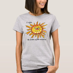 Cartoon Sun-Centre of the Universe T-Shirt