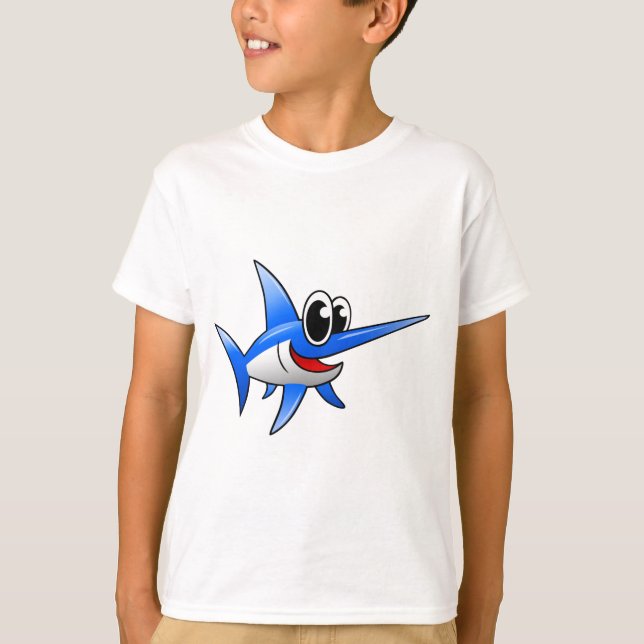 Cartoon Swordfish T-Shirt (Front)