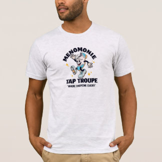 Cartoon Tap Troupe Logo - Dark Font T-Shirt