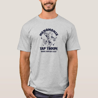 Cartoon Tap Troupe Logo - Outline T-Shirt